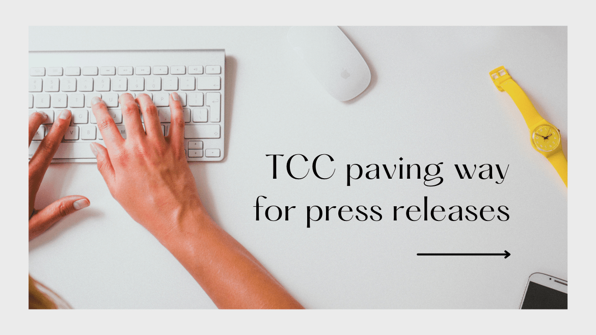 TCC for press release writing services